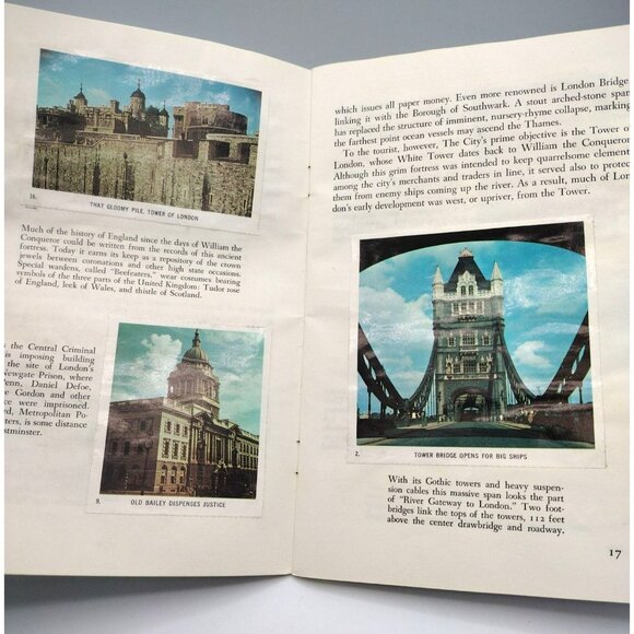 Vintage 1956 Queen Elizabeth England Around the World Program Book Princess - Picture 12 of 15